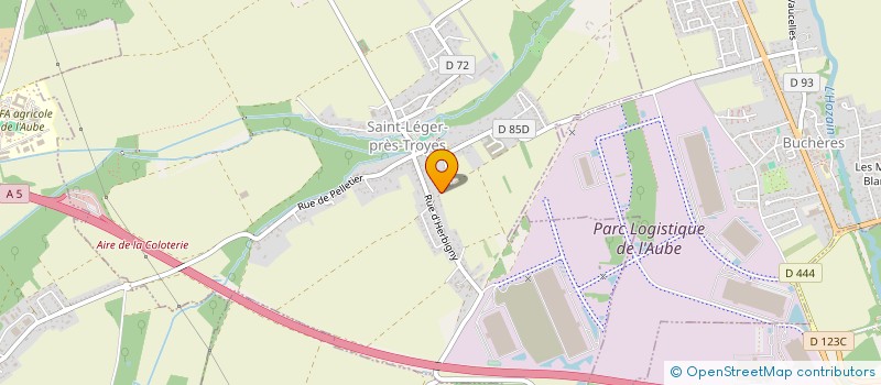 localisation de l'entreprise MONSIEUR AURELIEN JOUSSOT  SAINT-LEGER-PRES-TROYES