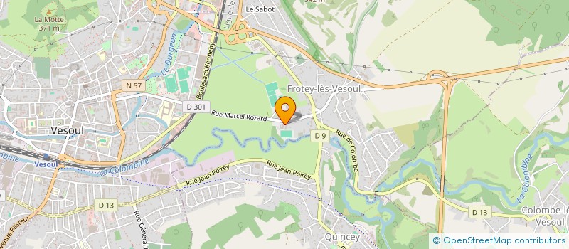 localisation de l'entreprise MONSIEUR AURELIEN JOVER  FROTEY-LES-VESOUL