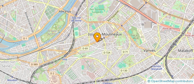 localisation de l'entreprise MONSIEUR AURELIEN KALASZ à ISSY-LES-MOULINEAUX