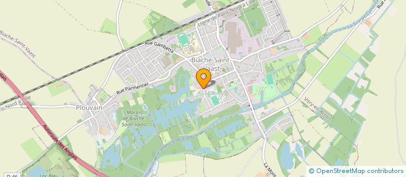 localisation de l'entreprise MONSIEUR AURELIEN KWARTA  BIACHE-SAINT-VAAST