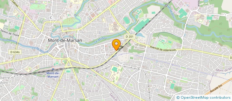 localisation de l'entreprise MONSIEUR AURELIEN LACROUTS  MONT-DE-MARSAN