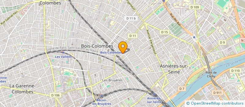 localisation de l'entreprise MONSIEUR AURELIEN LAFAYE à ASNIERES-SUR-SEINE