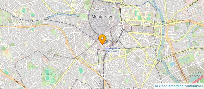 localisation de l'entreprise MONSIEUR AURELIEN LAIGRE à MONTPELLIER