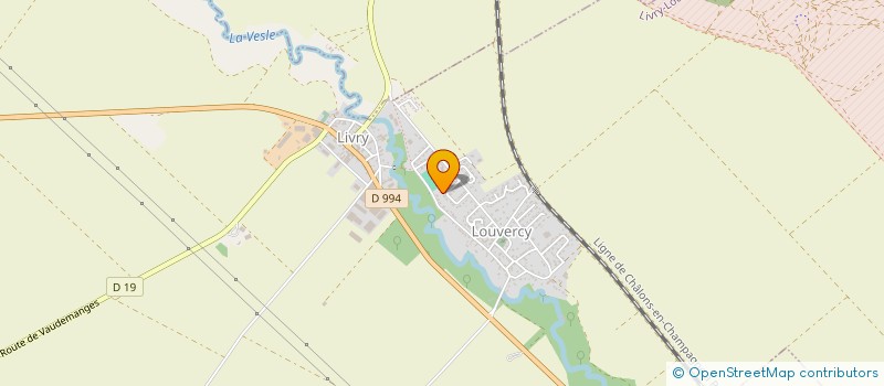 localisation de l'entreprise MONSIEUR AURELIEN LALLEMENT  LIVRY-LOUVERCY