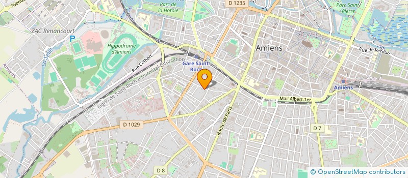 localisation de l'entreprise MONSIEUR AURELIEN LAMBERT à AMIENS