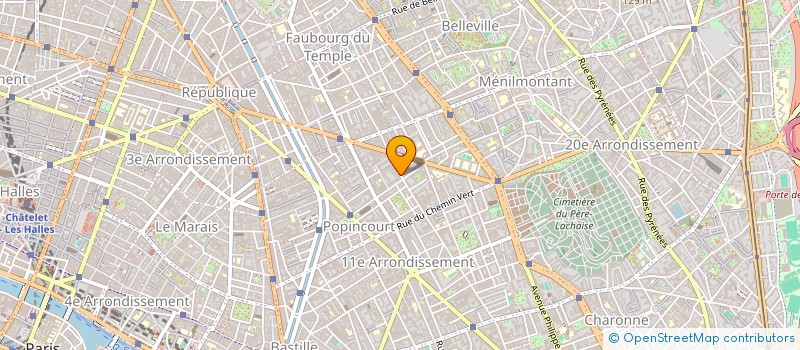 localisation de l'entreprise MONSIEUR AURELIEN LAPLACE  PARIS