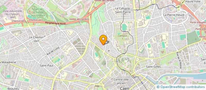 localisation de l'entreprise MONSIEUR AURELIEN LARCHER à CAEN