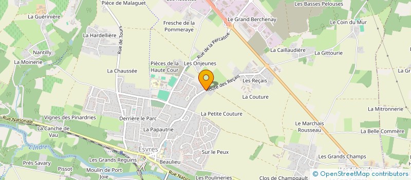 localisation de l'entreprise MONSIEUR AURELIEN LARGEMAINS  ESVRES