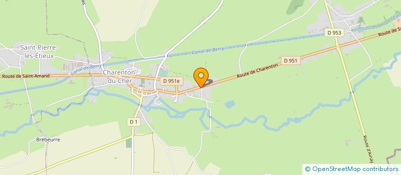 localisation de l'entreprise MONSIEUR AURELIEN LASSEUR  COUST