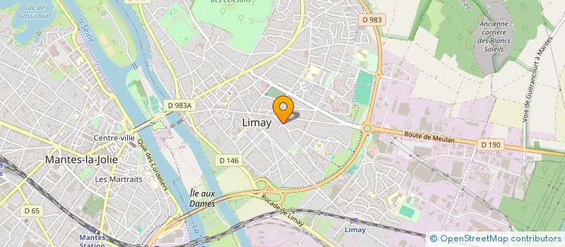 localisation de l'entreprise MONSIEUR AURELIEN LE BAYON  LIMAY