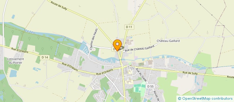 localisation de l'entreprise MONSIEUR AURELIEN LE BRETON à TIGY