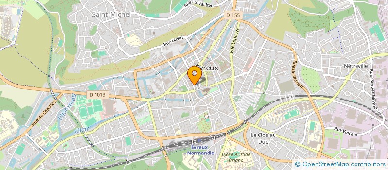 localisation de l'entreprise MONSIEUR AURELIEN LE GARREC  EVREUX