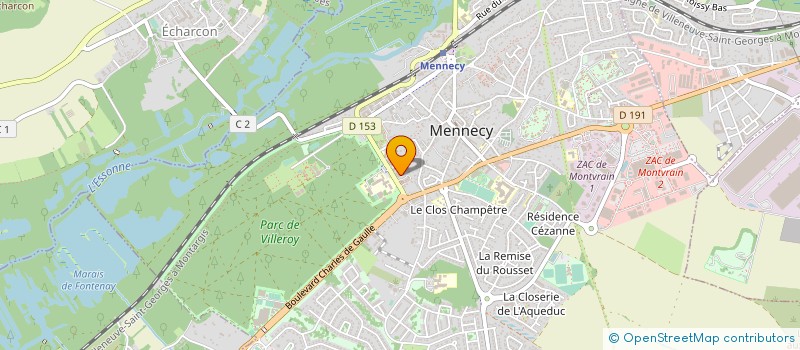 localisation de l'entreprise MONSIEUR AURELIEN LE NET à MENNECY