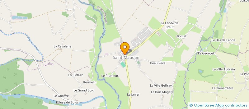 localisation de l'entreprise MONSIEUR AURELIEN LE PESSEC  SAINT-MAUDAN