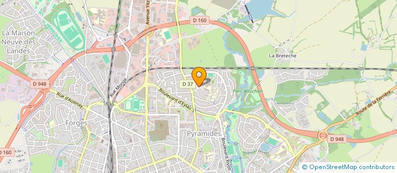 localisation de l'entreprise MONSIEUR AURELIEN LE TANOU à LA ROCHE-SUR-YON