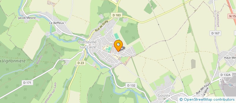 localisation de l'entreprise MONSIEUR AURELIEN LEBLANC à BRETTEVILLE-SUR-LAIZE