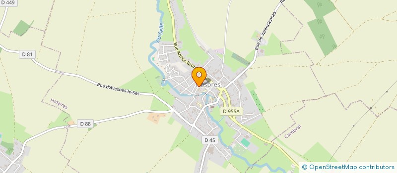 localisation de l'entreprise MONSIEUR AURELIEN LEBRUN à HASPRES