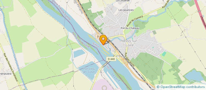 localisation de l'entreprise MONSIEUR AURELIEN LEBRUN à NEUVY-SUR-LOIRE