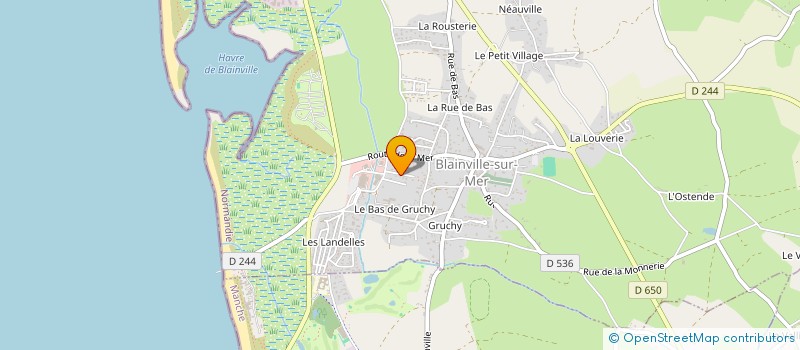 localisation de l'entreprise MONSIEUR AURELIEN LECARDONNEL à BLAINVILLE-SUR-MER