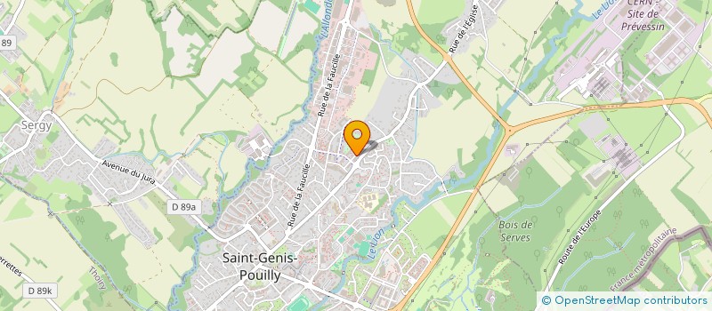 localisation de l'entreprise MONSIEUR AURELIEN LECLERC à SAINT-GENIS-POUILLY