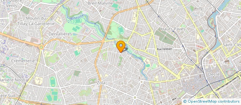 localisation de l'entreprise MONSIEUR AURELIEN LECUREUR  NANTES