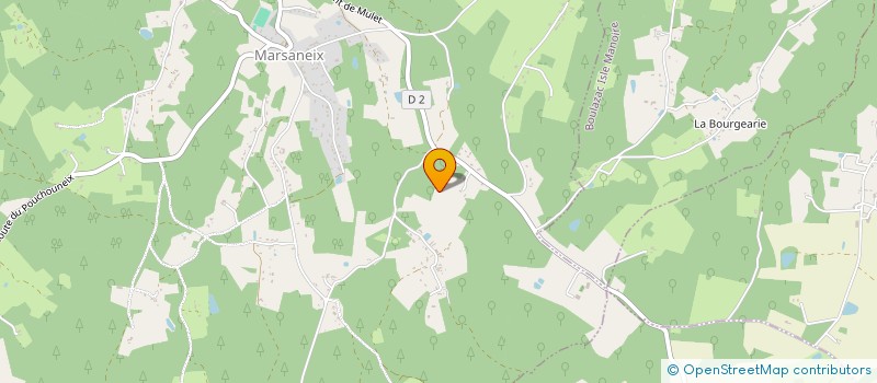 localisation de l'entreprise MONSIEUR AURELIEN LEFEBVRE BLANCHET  SANILHAC