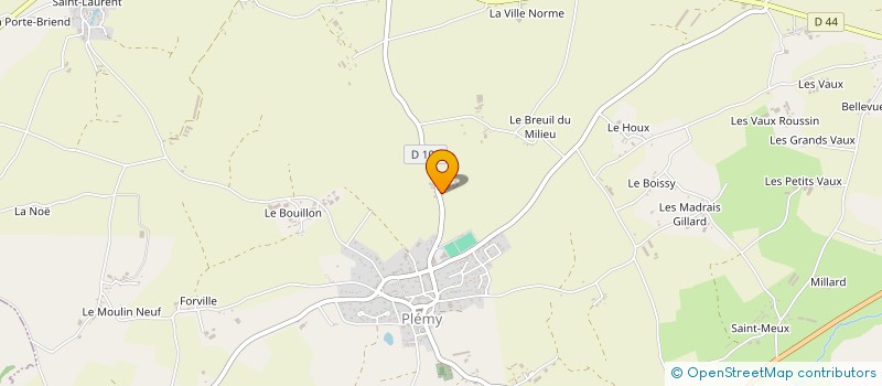 localisation de l'entreprise MONSIEUR AURELIEN LEFFONDRE  DINAN