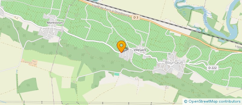 localisation de l'entreprise MONSIEUR AURELIEN LEMAIRE  BOURSAULT