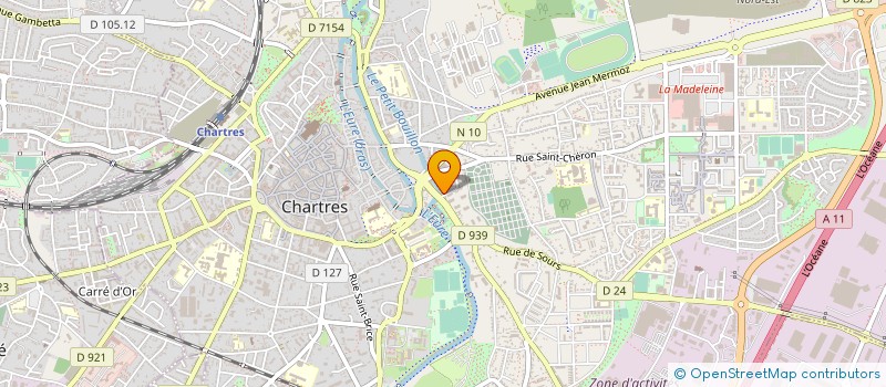 localisation de l'entreprise MONSIEUR AURELIEN LEMAIRE à CHARTRES