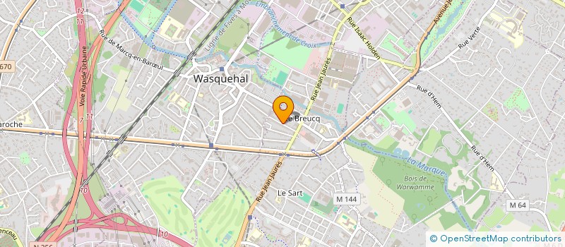 localisation de l'entreprise MONSIEUR AURELIEN LEMAIRE à VILLENEUVE-D'ASCQ