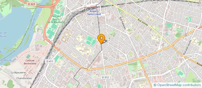 localisation de l'entreprise MONSIEUR AURELIEN LEMAIRE à ANGERS