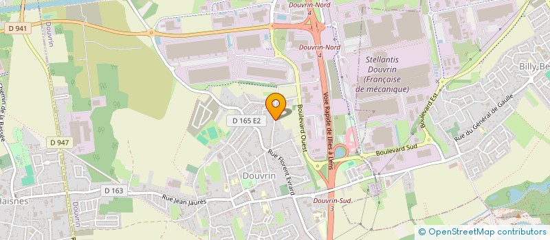 localisation de l'entreprise MONSIEUR AURELIEN LENGRAND  HAISNES