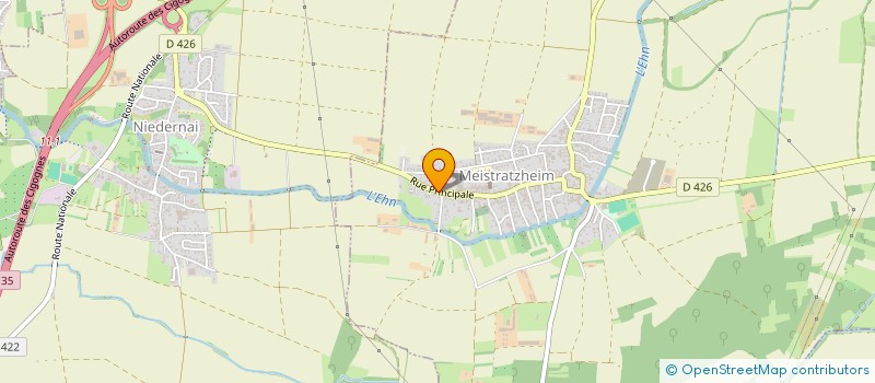 localisation de l'entreprise MONSIEUR AURELIEN LEPAGE à MEISTRATZHEIM