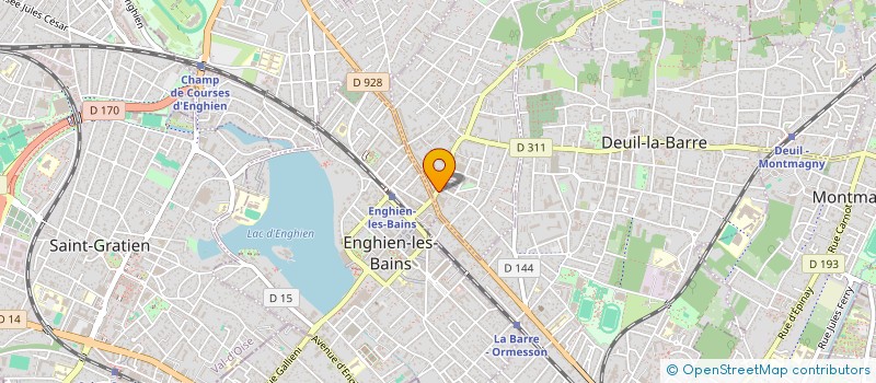 localisation de l'entreprise MONSIEUR AURELIEN LESUEUR  MONTMORENCY