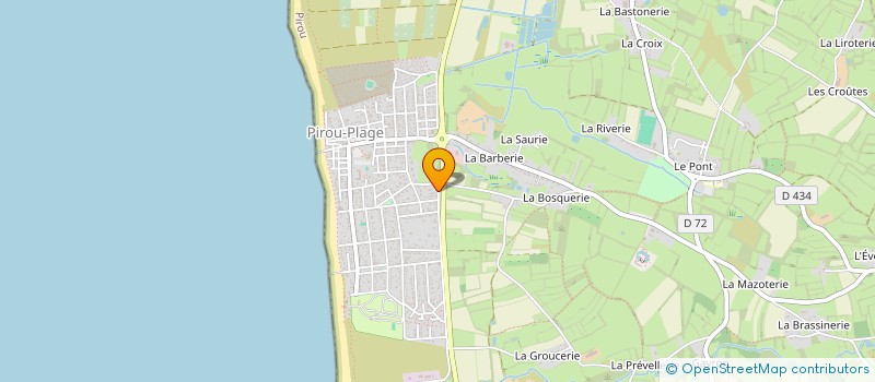 localisation de l'entreprise MONSIEUR AURELIEN LETORT  PIROU