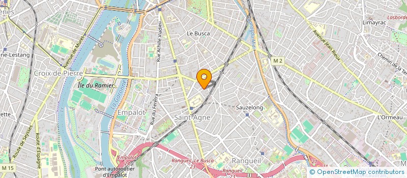 localisation de l'entreprise MONSIEUR AURELIEN LEVREY  CUGNAUX