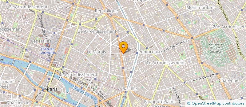 localisation de l'entreprise MONSIEUR AURELIEN LLECHA LLOP  PARIS