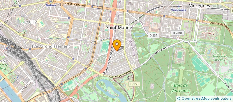 localisation de l'entreprise MONSIEUR AURELIEN LLORCA à SAINT-MANDE
