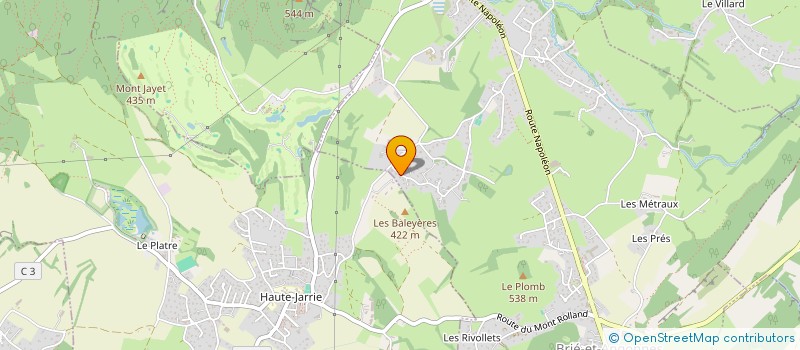 localisation de l'entreprise MONSIEUR AURELIEN LONG  BRIE-ET-ANGONNES