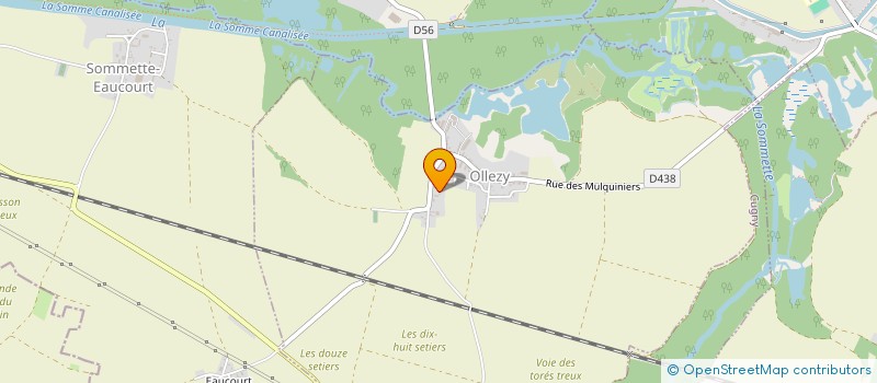 localisation de l'entreprise MONSIEUR AURELIEN LONGUET  OLLEZY