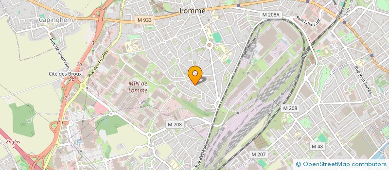 localisation de l'entreprise MONSIEUR AURELIEN LONGY à LILLE