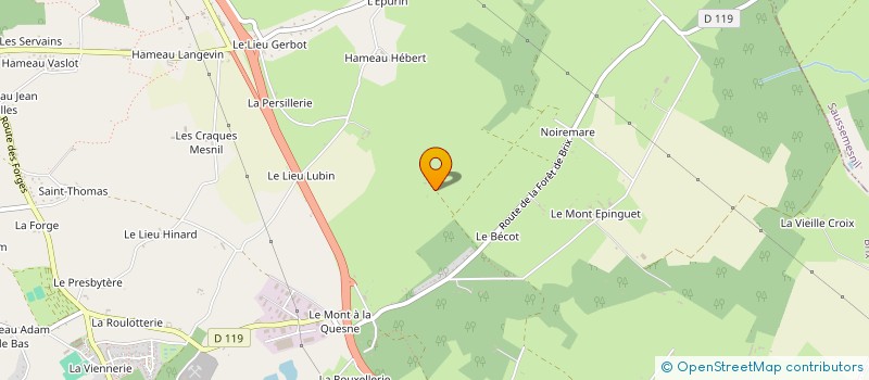 localisation de l'entreprise MONSIEUR AURELIEN LOQUET  BRIX