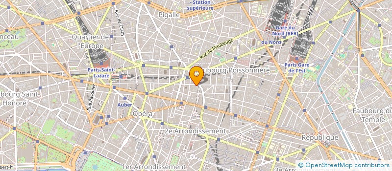 localisation de l'entreprise MONSIEUR AURELIEN LORTHOLARY  PARIS