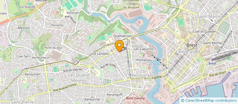 localisation de l'entreprise MONSIEUR AURELIEN LOURDEL à BREST