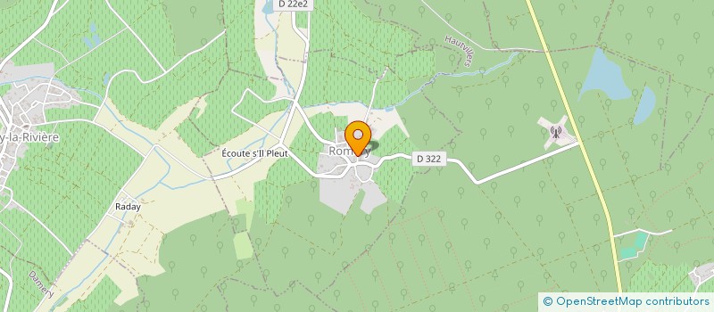 localisation de l'entreprise MONSIEUR AURELIEN LURQUIN  ROMERY