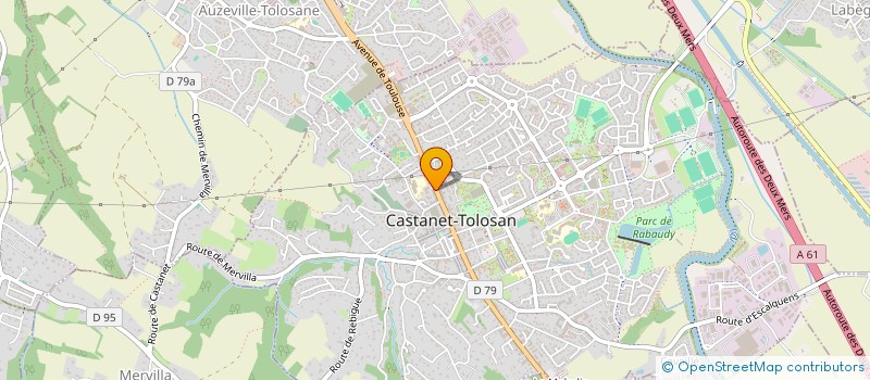 localisation de l'entreprise MONSIEUR AURELIEN MADACI à CASTANET-TOLOSAN