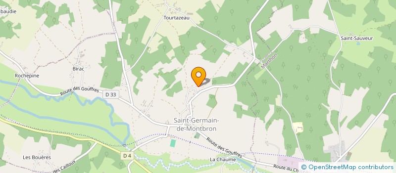 localisation de l'entreprise MONSIEUR AURELIEN MAIANO  SAINT-GERMAIN-DE-MONTBRON