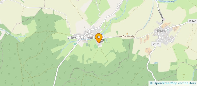 localisation de l'entreprise MONSIEUR AURELIEN MAIGRET  VILLERS-LES-LUXEUIL