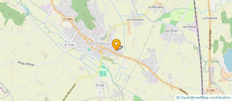 localisation de l'entreprise MONSIEUR AURELIEN MAILLARD à MONTMEYRAN