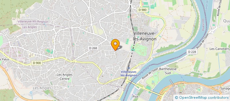 localisation de l'entreprise MONSIEUR AURELIEN MALLARD  VILLENEUVE-LES-AVIGNON